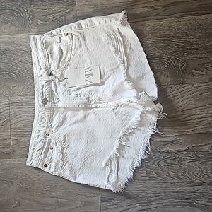 NWT Zara jean shorts